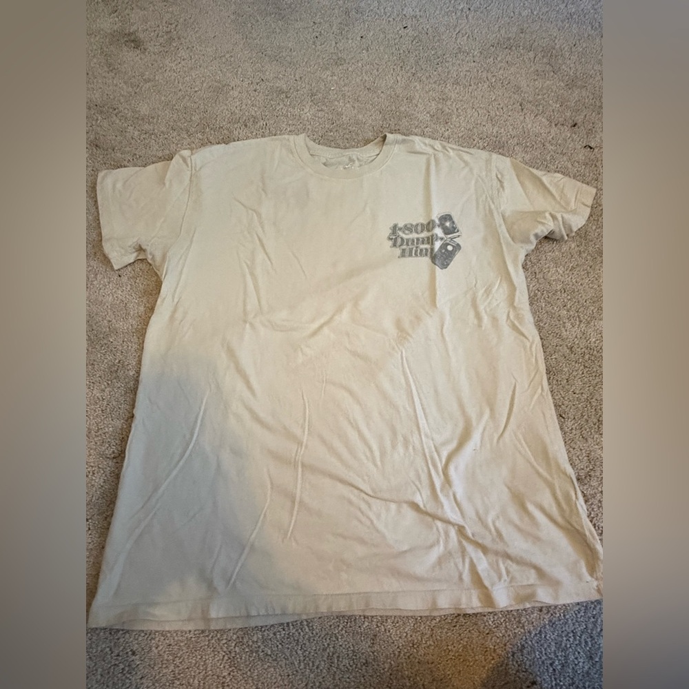 Hollister Cream Graphic Tee